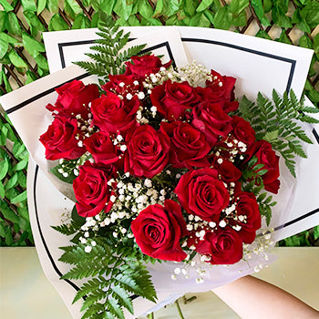 24 Red Roses Bouquet