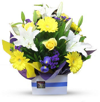 Bright Up Boxed Arrangement