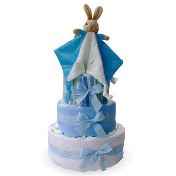 Peter Rabbit Nappy Cake