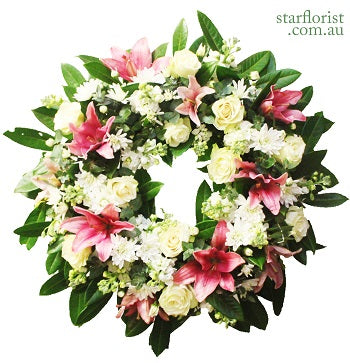 Sympathy White and Pink - Large