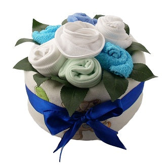 Baby boy bouquet