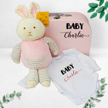 Personalised Baby Girl First Suitcase