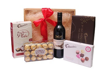 Chocolate and Wine Hamper