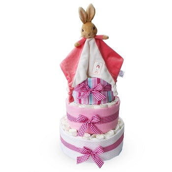 Flopsy Bunny Nappy Cake