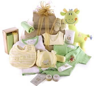 Large Baby Gift Set in Pastels