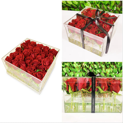 Red Rose Cube