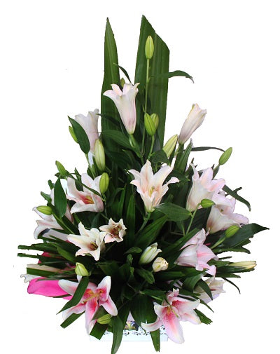 Oriental Lilies Arrangement