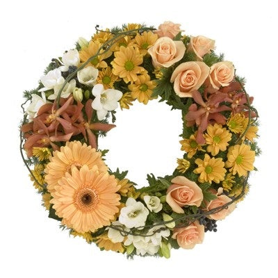 Sympathy Pastel Wreath