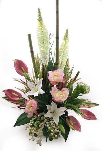 Artificial Flower Arrangement in pinks