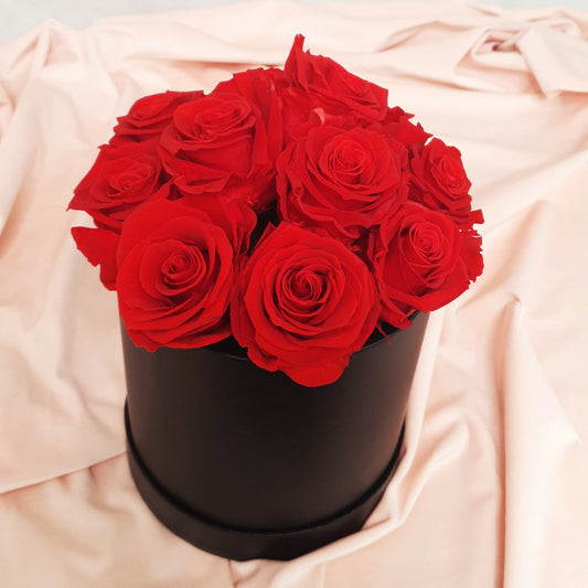 Long Lasting Rose Hat Box